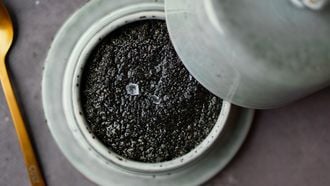 Boter van zwarte sesam