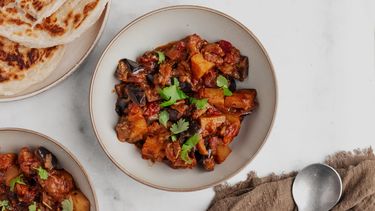 Auberginecurry | aubergine curry | curry recept