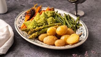 Crudités met lentedip