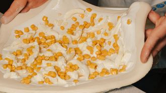 zoet koken met mais