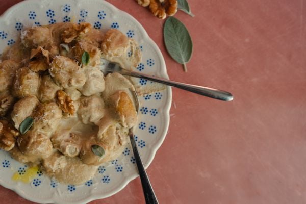 Gnocchi met walnotensaus