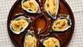 Gegratineerde oesters champagne sabayon