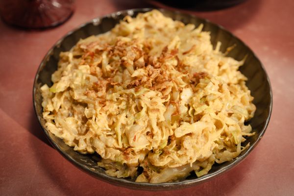 vegan rendang van spitskool