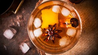 Spiced old fashioned