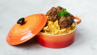 Spitskoolstamppot met kerrie | stamppot met spitskool