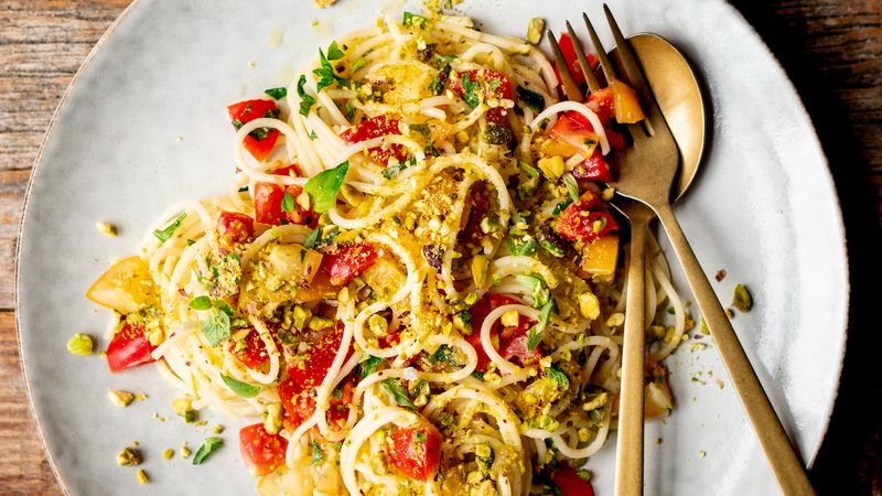 Zomer pasta recept