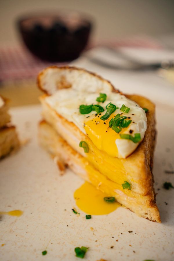 Croque madame tosti