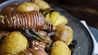 Hasselback potatoes