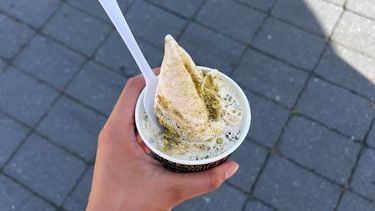 Afghaans ijs bij Bazaar Beverwijk