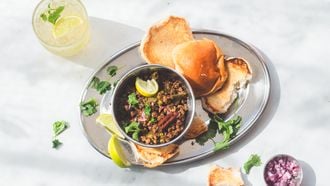 Keema pau | lamscurry | lamsgehakt curry