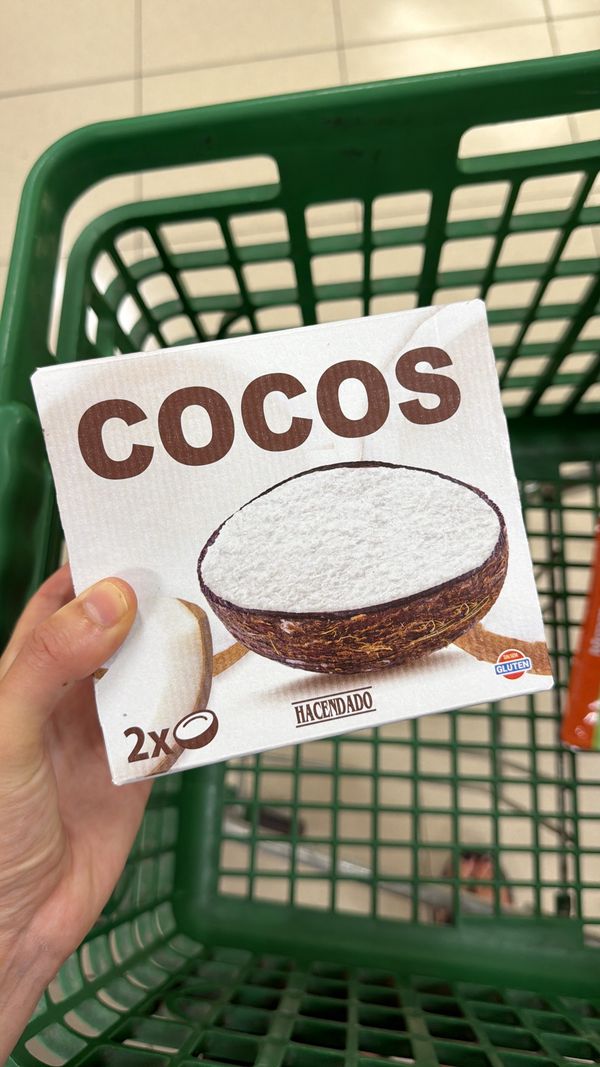 Kokosijsjes van Mercadona