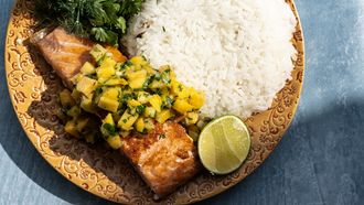 Zalm met salsa