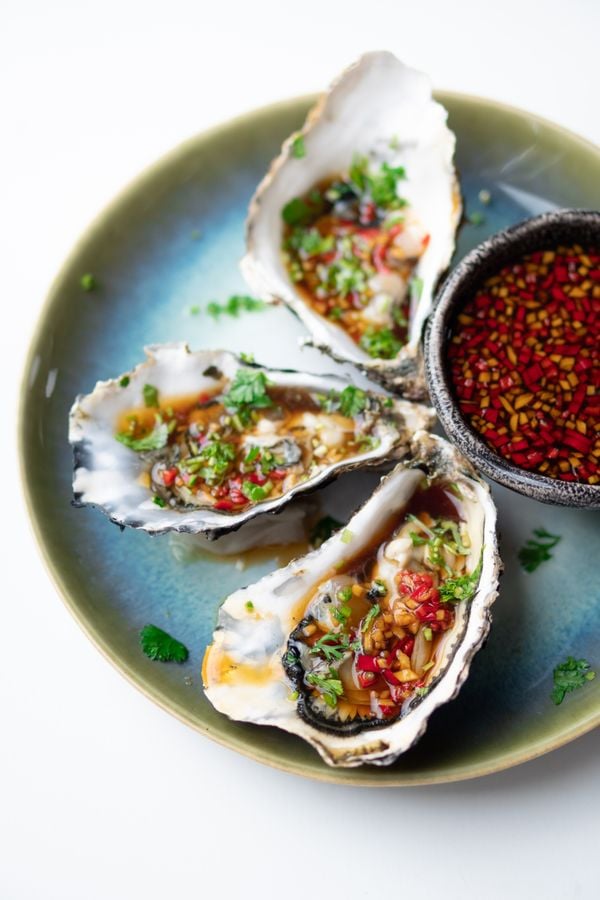 Oesters Balinese dressing