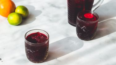 Zobo / Hibiscusthee / hibiscusdrank / ananasschillen gebruiken no waste