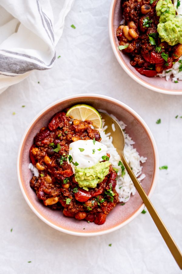 Chili con carne met espresso