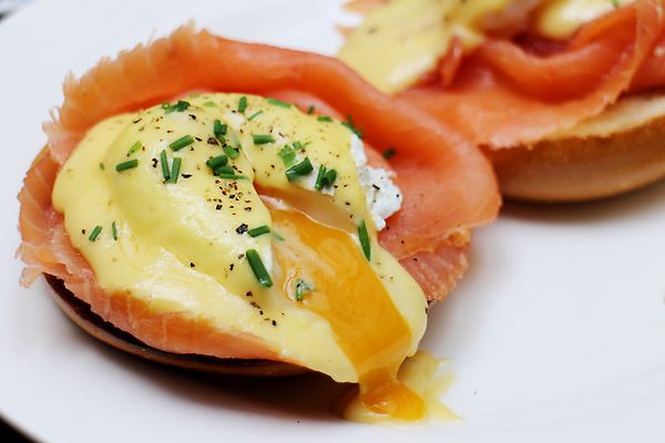 eggs benedict met zalm