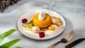 Savarin / dessert met champagne