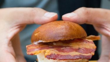 ijssandwich met bacon