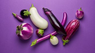 alle soorten aubergines