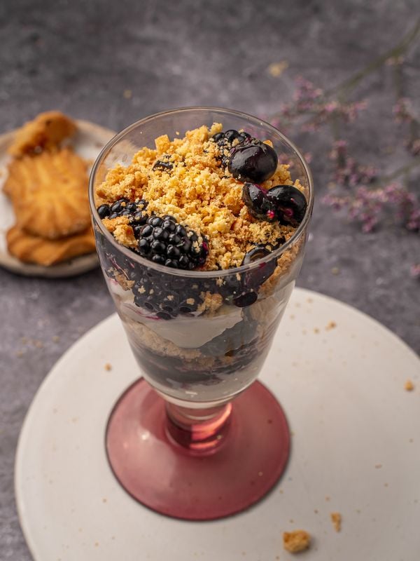 Lentetoetje met mascarpone en vlierbloesem