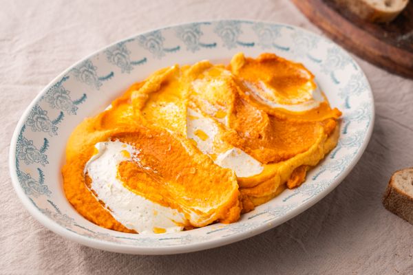 Oranje dip voor koningsdag (voor bij je stokbroodje)