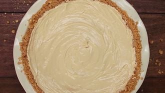 No bake pindakaas cheesecake