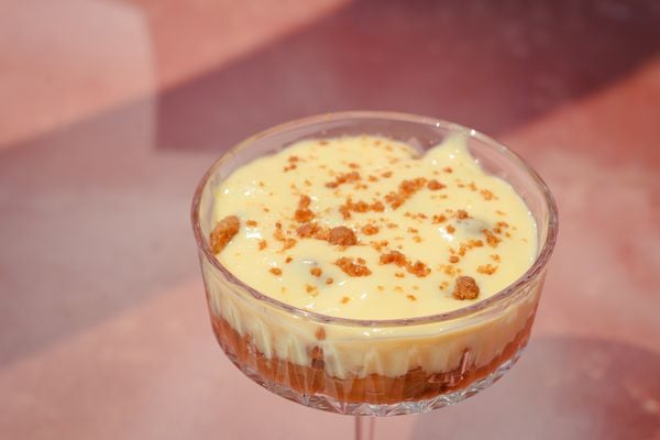 crumble rabarber