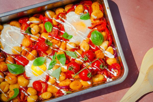 gnocchi recept baskische piperade