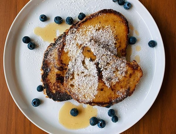 French toast from old bread