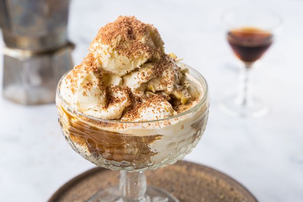 tiramisu affogato