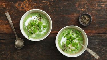 Culy Homemade Groene Groentesoep Met Boerenkool En Spinazie Culy Nl