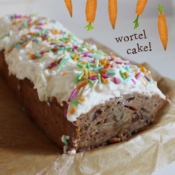 Afbeelding van gezonde carrot cake