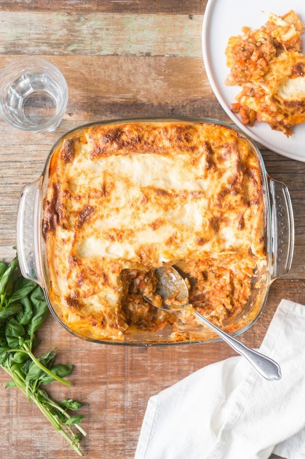 basisrecept lasagne