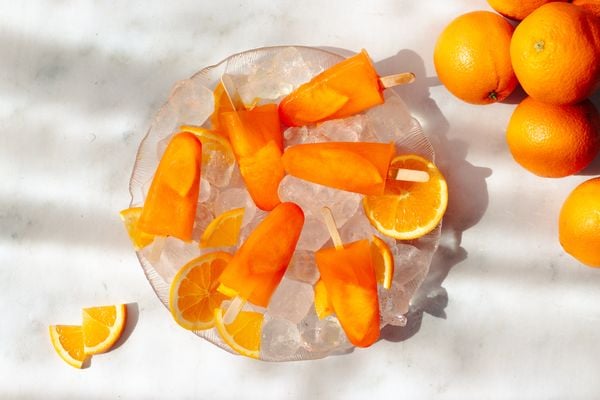 Aperol spritz ijsjes
