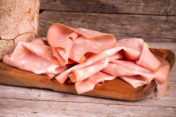 Stock mortadella