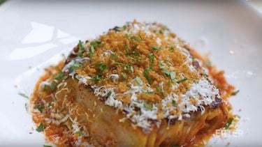 lasagne van eend