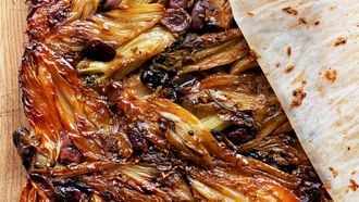 Tarte Tatin met venkel uit Even Simpel van Ottolenghi